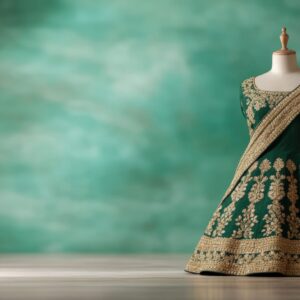 Emerald Green Anarkali Suit